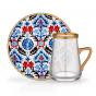 TURKISH COFFEE ST 6 PIECE NEVA